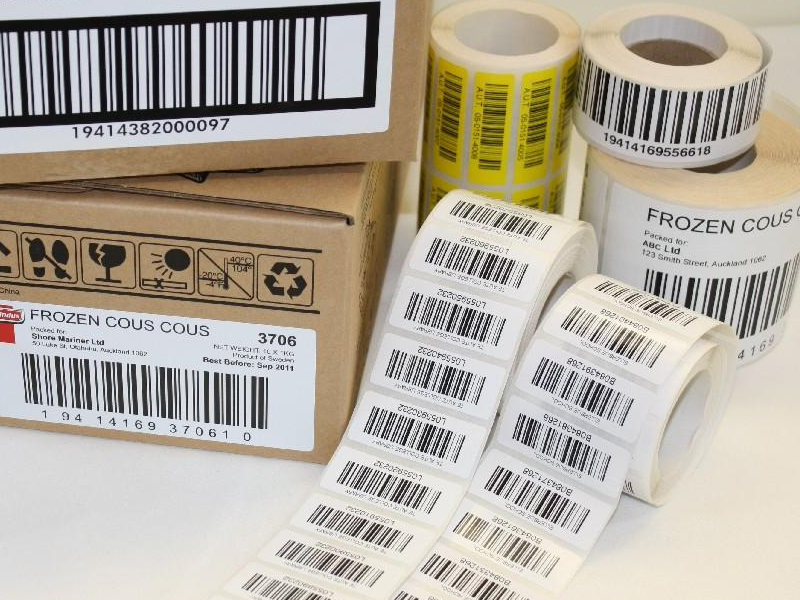 Tem Decal, Label Barcode